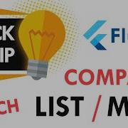 Flutter Comparing List And Maps Flutter Tutorial For Beginners