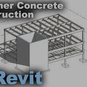 Beginner Concrete Construction In Revit Tutorial Beam Column Foundation