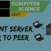 25 OCR GCSE J277 1 3 Клиент сервер одноранговый