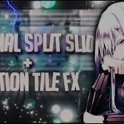Diagonal Split Slide After Effects AMV Tutorial