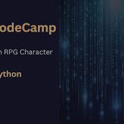 Build An RPG Character FCC Python Course