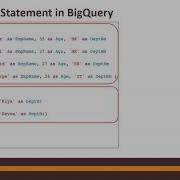 GCP WITH Statement RANK Function In BigQuery DIY 10