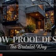 Cold Climate Brutalist Homes How Modern Concrete Design Thrives In Snowy Terrain