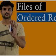 Files Of Ordered Records Lesson 87 DBMS Learning Monkey
