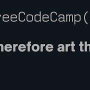 FreeCodeCamp Wherefore Art Thou