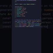 Generate Fake Data With FakerJS