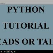 PYTHON HEADS OR TAILS GAME