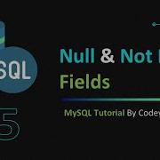 Null And Not Null Fields In Mysql Table MySQL Tutorial For Beginners In Hindi