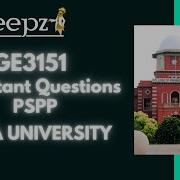 GE3151 Important Questions PSPP Problem Solving And Python Programming Anna University Latest News