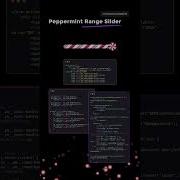 Peppermint Range Slider Animation Using HTML And CSS Html Css Javascript Shorts