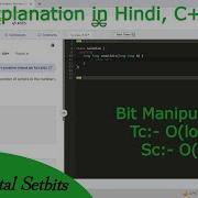 Count Total Setbits Hindi GFG POTD C Java Bit Manipulation