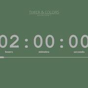 2 Hour Timer Sweet Green Screen Countdown Best Aesthetic Timer For Studying