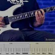 RAMMSTEIN Du Hast GUITAR COVER TAB