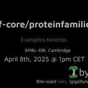 Nf Core Bytesize Nf Core Proteinfamilies