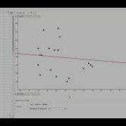 GeoGebra Многофакторный анализ Диаграмма рассеяния