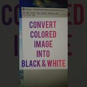 Converting Colored Image Into Black And White In Python Small Code Python Pythoncode Aman Py