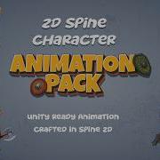 2D Spine Character Animation Pack Unity Unity Asset Store