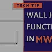 How To Use Wall Join Functions