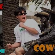 Cowboy Prank The Reactions Are Priceless LOL Elucon Statue Prank Luco Patung