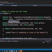 ESC Unity HowTo Coding C Raycasting