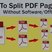 How To Split PDF Pages Into Separate Files In Offline Without Any Software