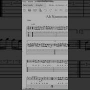 Nilüfer Ah Namussuz Akşamlar Nota Tab