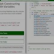 Basic JavaScript Constructing Strings With Variables Free Code Camp Dani