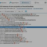 Working With Merged Reference Trees In JProfiler
