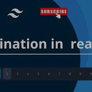 How To Create Pagination For Website Using Tailwind Css In React
