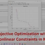 Multi Objective Optimization With Linear And Nonlinear Constraints In Matlab