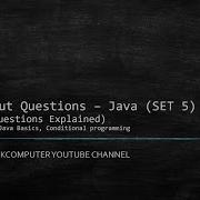 Output Questions SET 5 Solved Java Java Basics Conditional Programming ThinkComputer