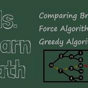 Comparing Greedy And Brute Force Algorithms