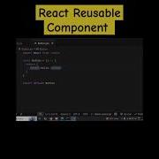 How To Make Reusable Component In React Js React Reusable Component Shorts Reactjs Coding