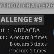 Python Challenge Program 9