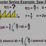 Electrical Engineering Ch 18 Fourier Series 16 Of 35 Find The Fourier Series Saw Tooth Wave