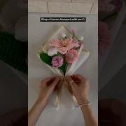 Wrap A Bouquet With Me Crochet Cute Handmade Bouquet Crochetflower Crocheting
