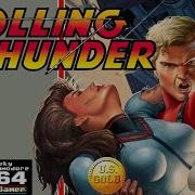 ROLLING THUNDER Commodore 64 1987 Tiertex S Action Packed Arcade Conversion