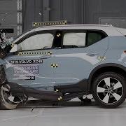 2019 Volvo XC40 40 Mph Driver Side Small Overlap IIHS Crash Test