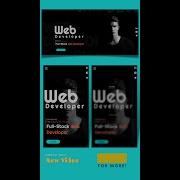 Create Portfolio Website Landing Page Part 2 CodeXpool
