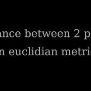 Distance Between Two Points Math Animations Using Python