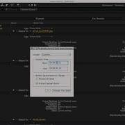 Set Render Queue Time Span Script Demo