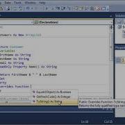 Visual Basic Tutorial 78 Overriding Functions