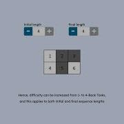 Spatial N Back Task