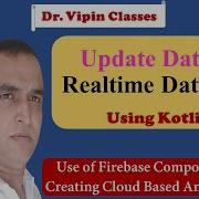Firebase 5 Firebase Realtime Database Update Operation Dr Vipin Classes