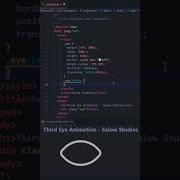 Third Eye Animation HTML And CSS