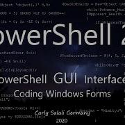 PowerShell 21 GUI Interfaces Coding Windows Forms