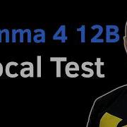 Gemma 4 12B MTP локальное тестирование Программирование распознавание текста OCR визуальны