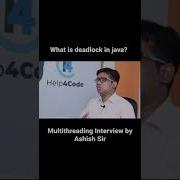 What Is Deadlock In Java Multithreading By Ashish Gadpayle Sir Deadlock Multithreading Java