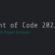 Advent Of Code 2022 Day 2 1 1 Walk Through