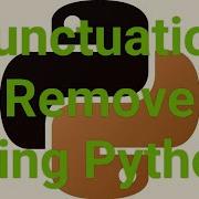 Punctuation Remove From String Using Python Free Python Course